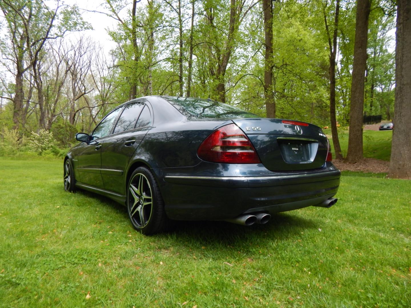 2005 Blue /Black Leather Mercedes-Benz AMG E55 AMG (WDBUF76J45A) with an 5.4L V8 SOHC 24V SUPERCHARGED engine, 5-Speed Automatic Overdrive transmission, located at 6528 Lower York Road, New Hope, PA, 18938, (215) 862-9555, 40.358707, -74.977882 - Here for sale is a super cool, very rare, 2005 Mercedes-Benz E55 AMG. Under the hood is one of Mercedes best V8's, the supercharged 5.4 liter. It puts the power to the rear wheels via an automatic 5 speed transmission equipped with push button speed shift technology. Options include: keyless entry - Photo#2